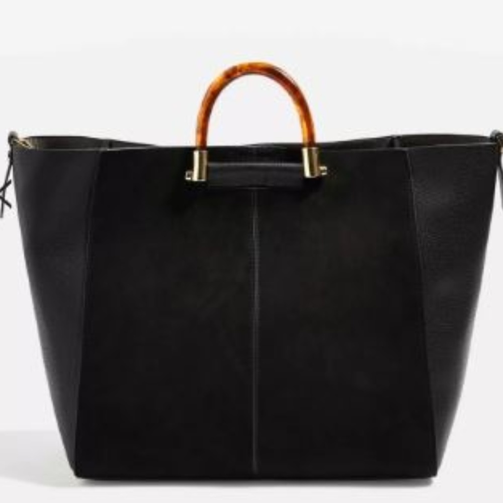 Black Tote 2 purses in 1
